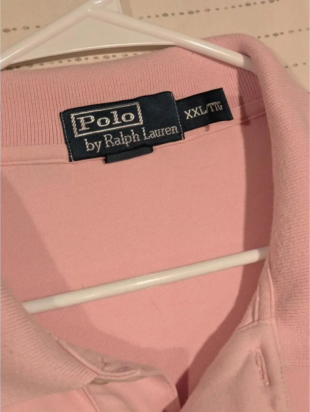 Polo Ralph Lauren Classic Fit Pink Short Sleeve Polo Shirt Mens XXL